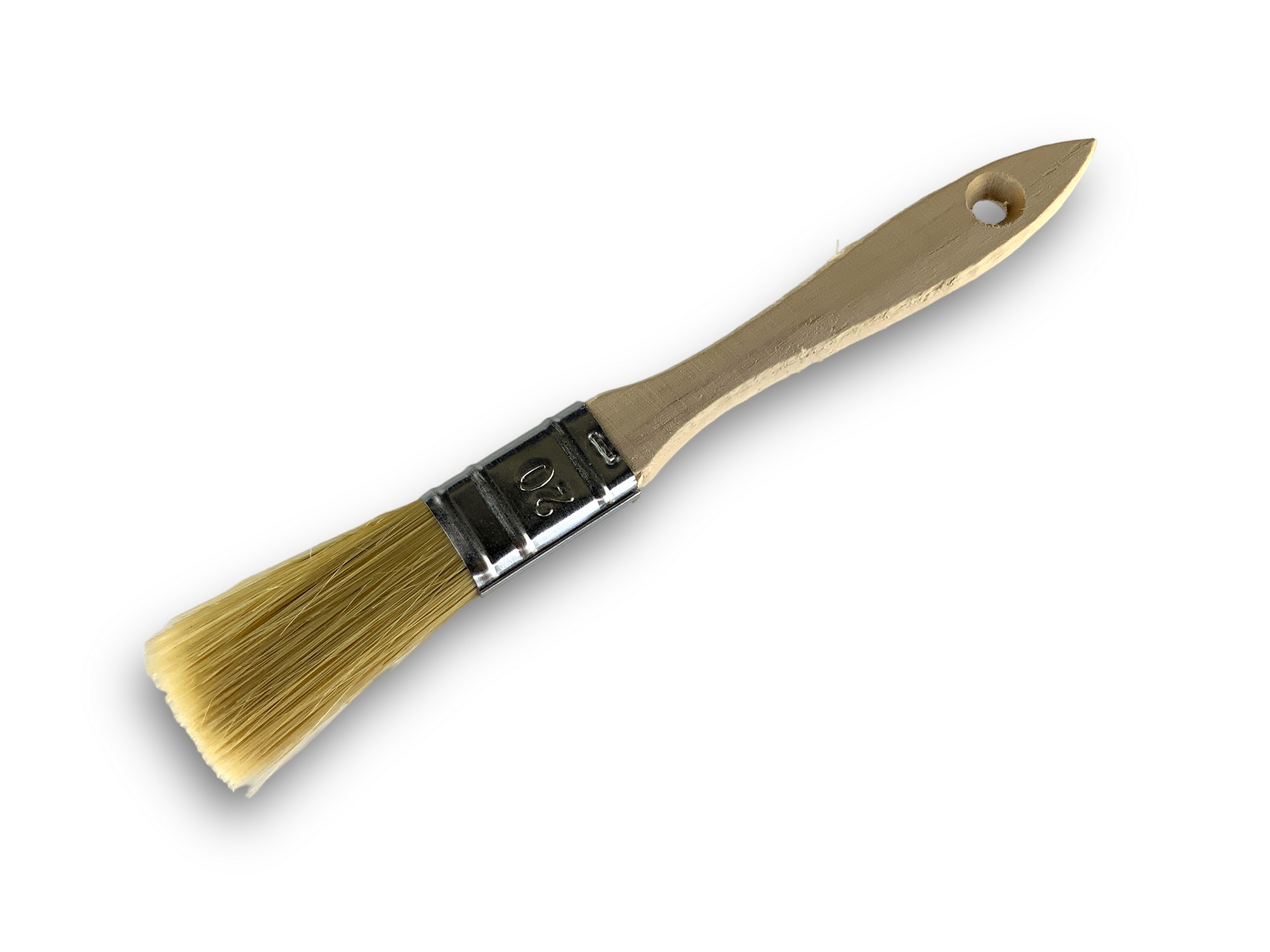 Lot de 10 pinceaux queue de morue 20 mm